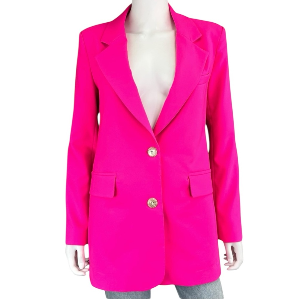 VINCE CAMUTO Hot Pink Blazer Size 2 F0274